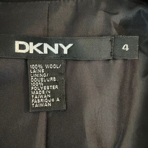 Black slim fit wool blazer